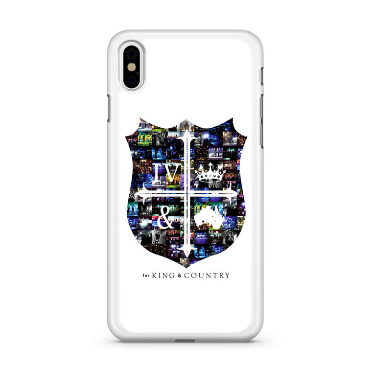 For King and Country Logo iPhone Xs Case