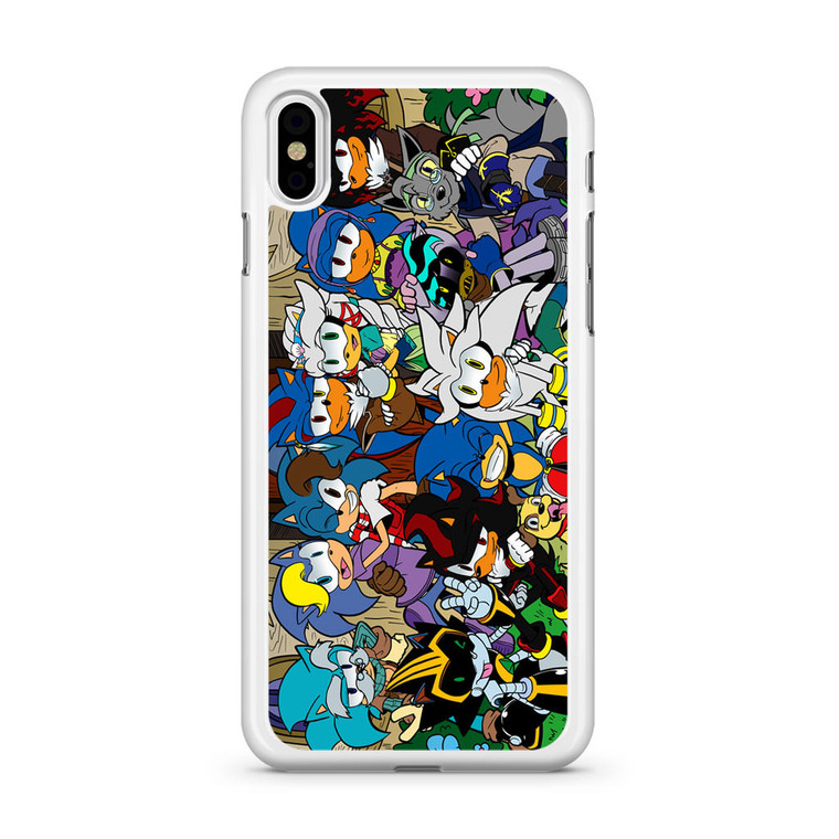 Original Characters Sonic iPhone Xs Case