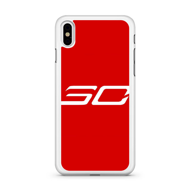 Stephen Curry Logo iPhone Xs Case