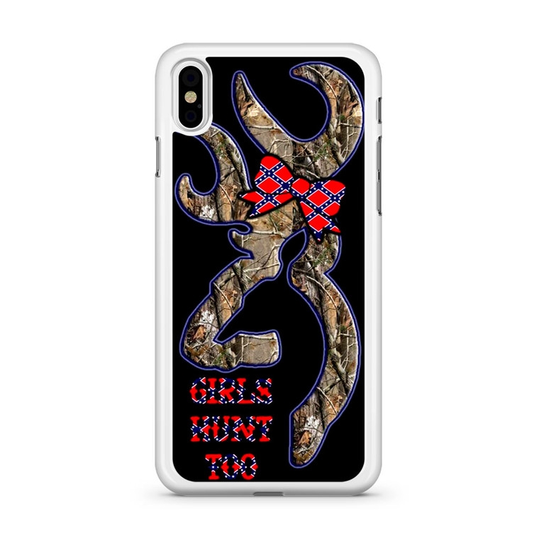 Browning Girls Hunt Too iPhone Xs Case