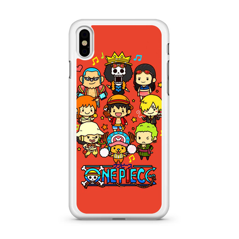 Cute Lovely One Piece iPhone Xs Case