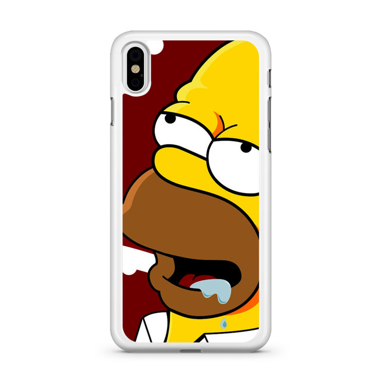 Homer Drooling iPhone Xs Case