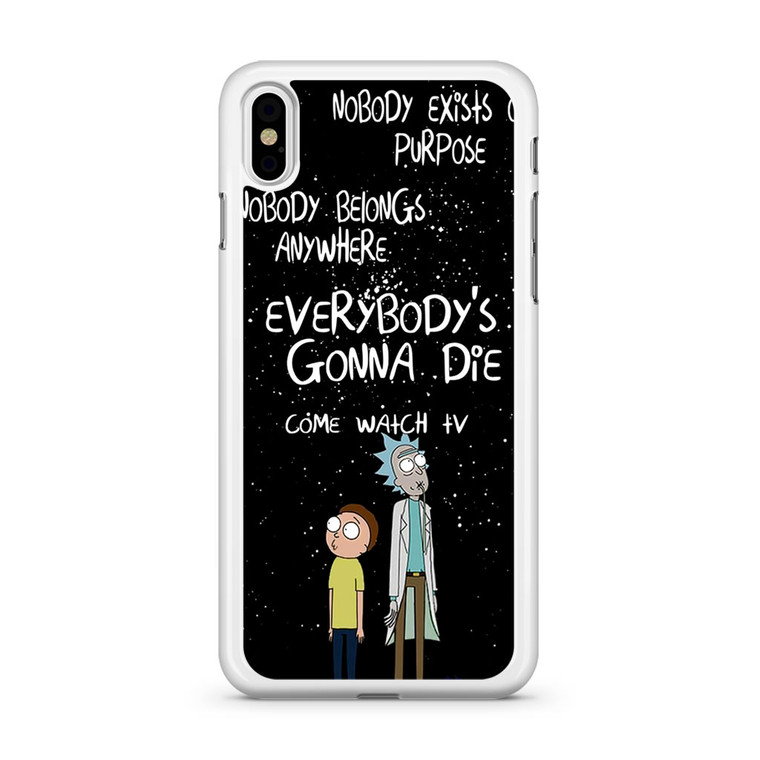 Rick And Morty 2 iPhone Xs Case