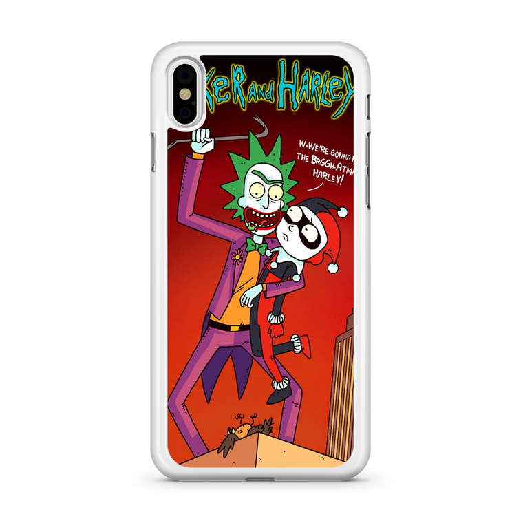 Rick And Morty Joker iPhone Xs Case