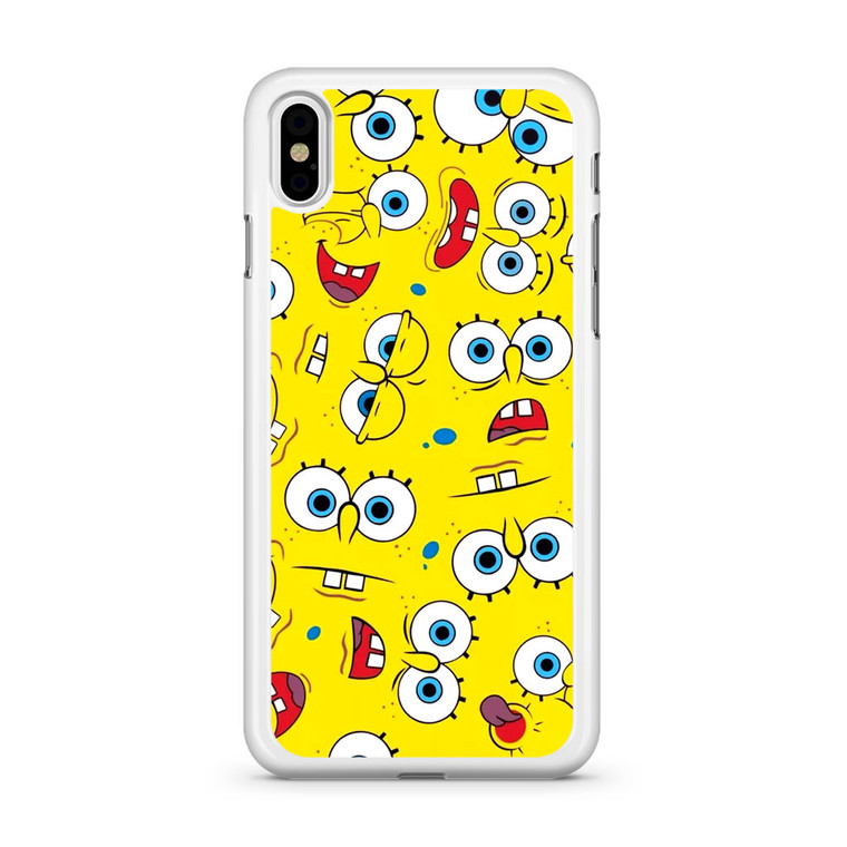 Spongebob Collage iPhone Xs Case