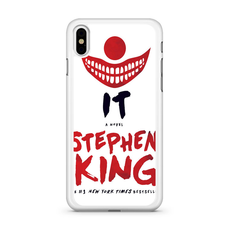 Stephen King IT Book Cover iPhone Xs Case