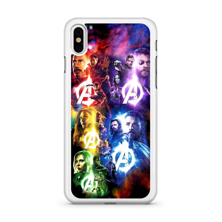 Avengers Infinity War Heroes iPhone Xs Case