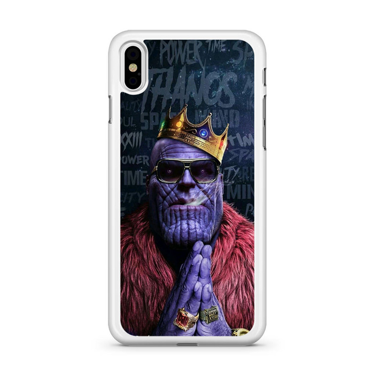 Avengers Infinity War Thanos Hip Hop iPhone Xs Case