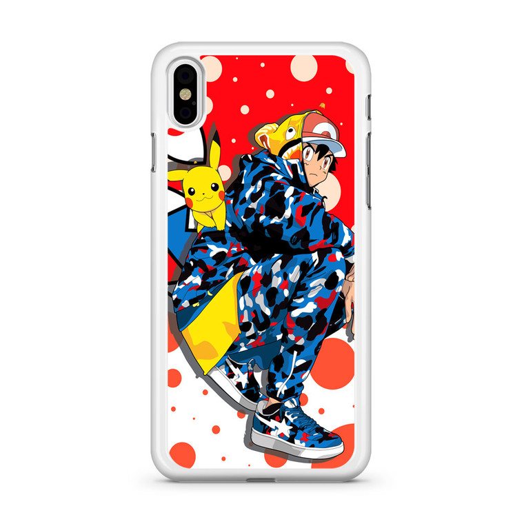 Bape Supreme Pikachu iPhone Xs Case