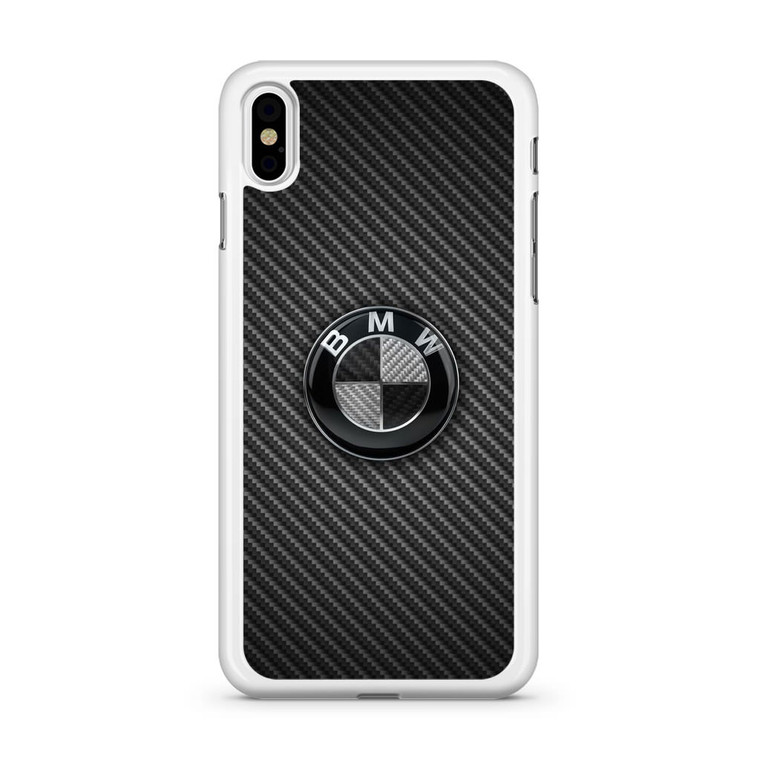 BMW Black Carbon iPhone Xs Case