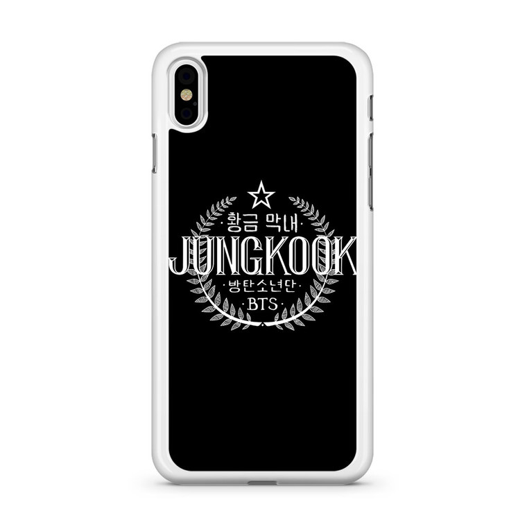 BTS Jungkook Logo iPhone Xs Case