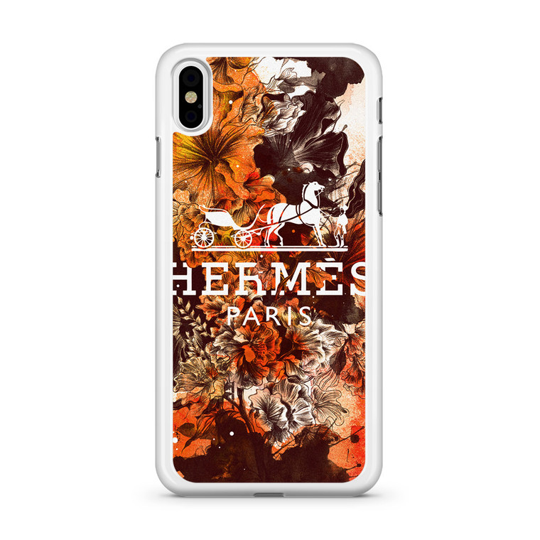 Hermes Full Bloom iPhone Xs Case