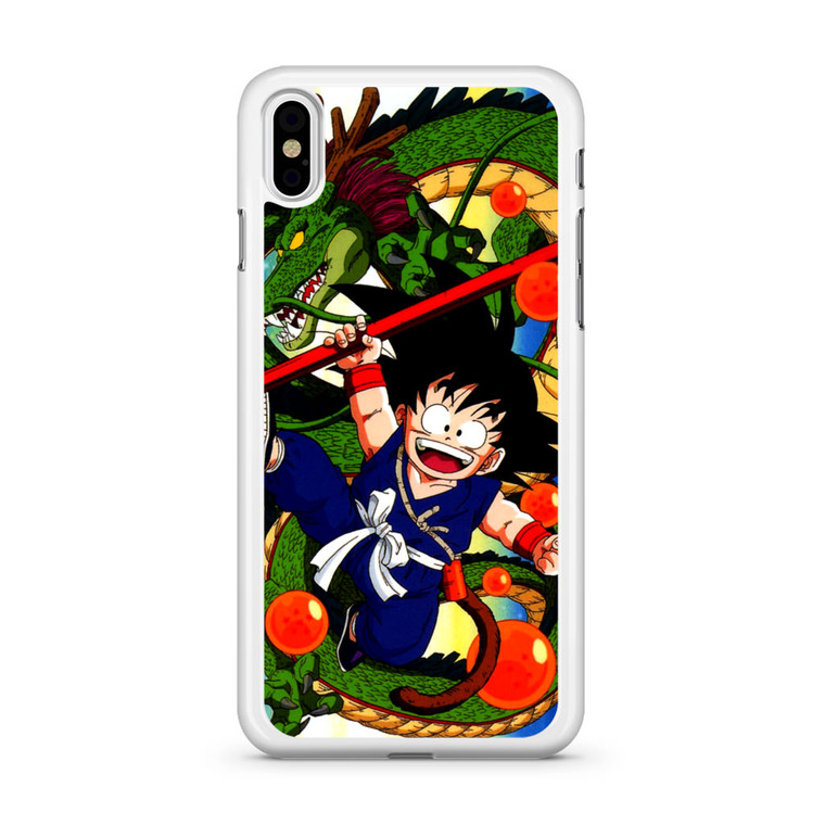 Shenlong and Goku Dragon Ball Z iPhone Xs Case