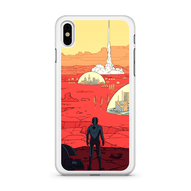 Surviving Mars Game iPhone Xs Case