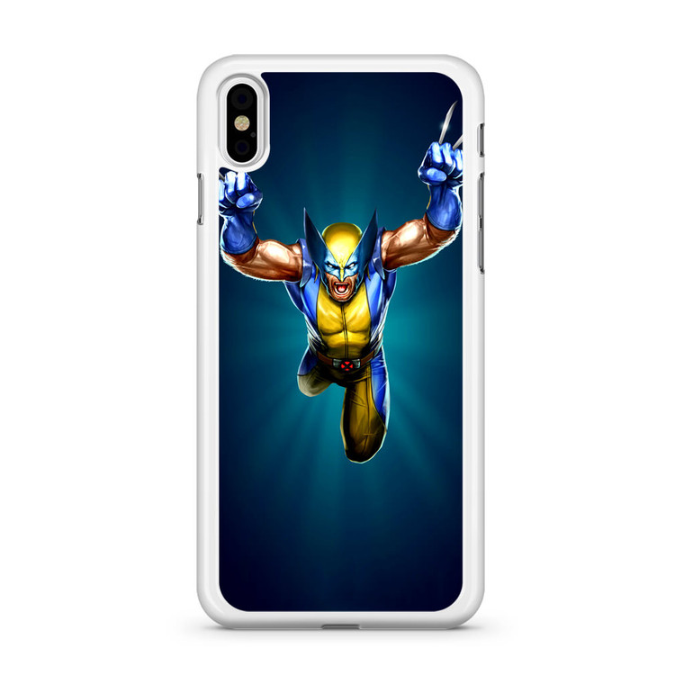 The Wolverine Marvel Artwork iPhone Xs Case