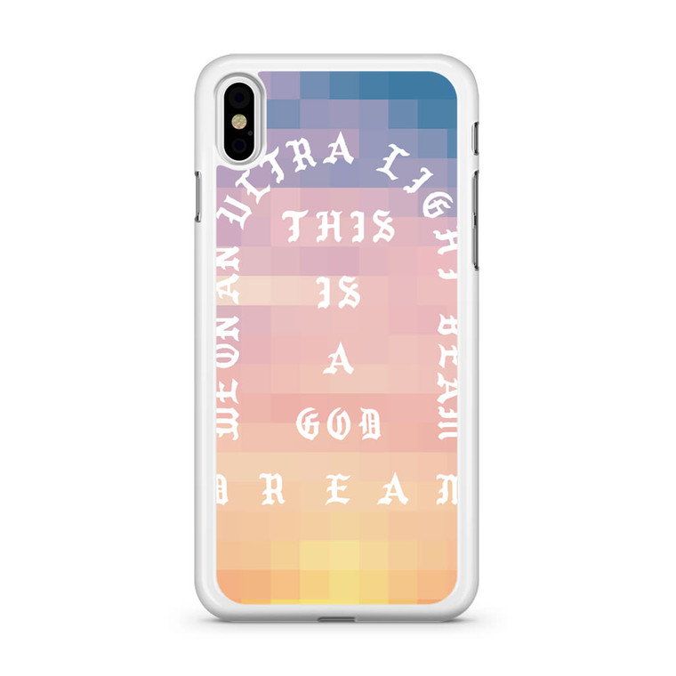 Ultra Light Beam Pixels1 iPhone Xs Case