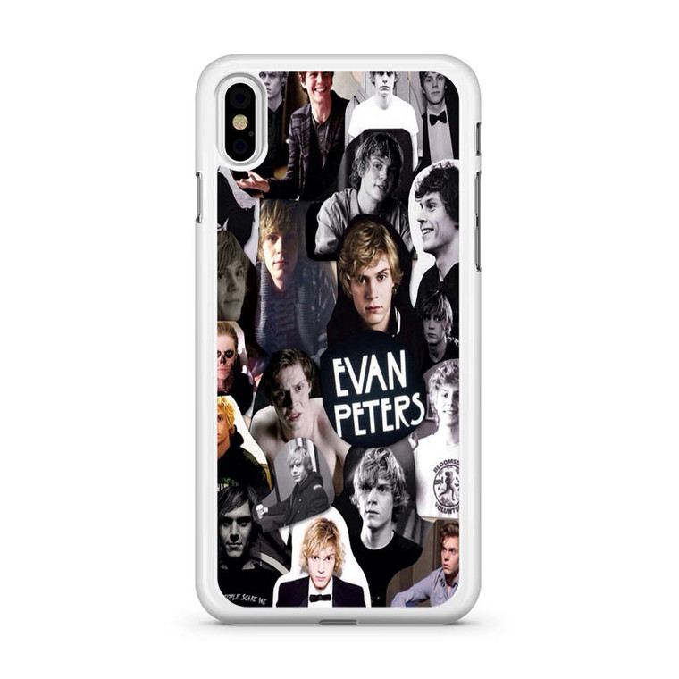 Evan Peters Collage iPhone XS Max Case