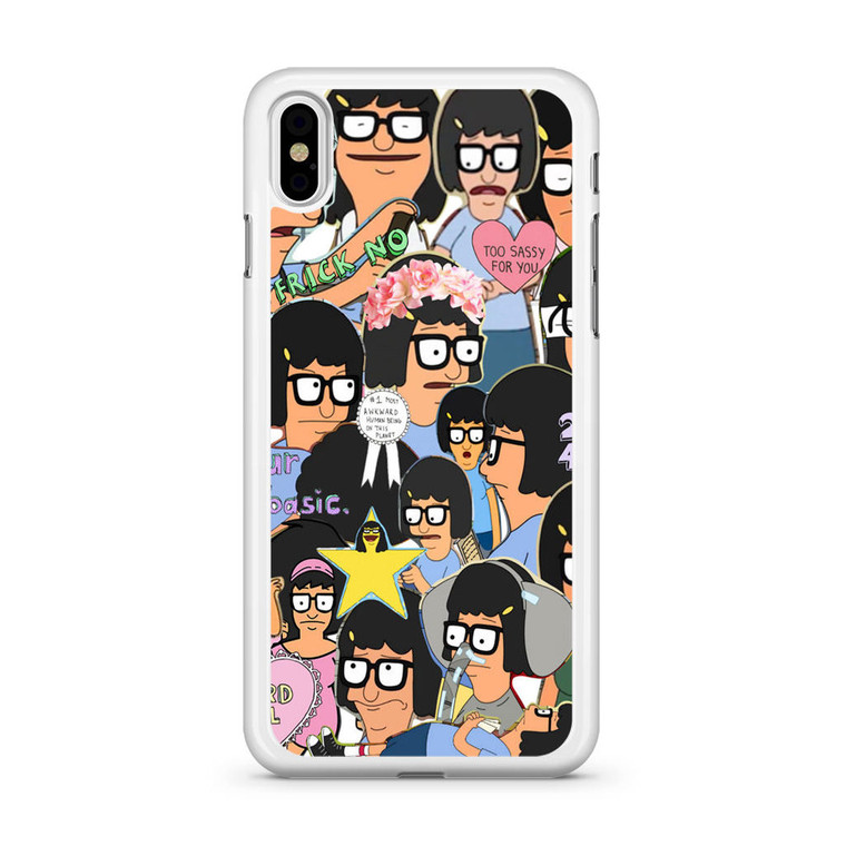 Tina Belcher Collage iPhone XS Max Case