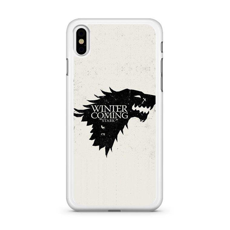 Game Of Thrones Stark - Winter Is Coming iPhone XS Max Case