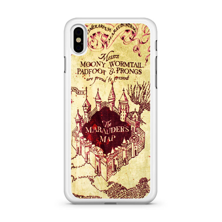 Marauder's Map harry potter iPhone XS Max Case