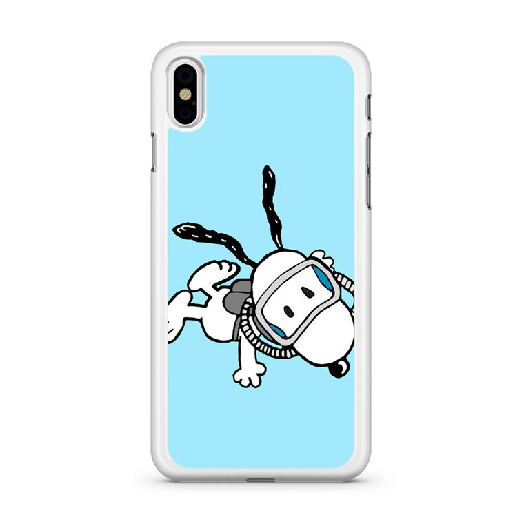Snoopy Scuba Diving iPhone XS Max Case