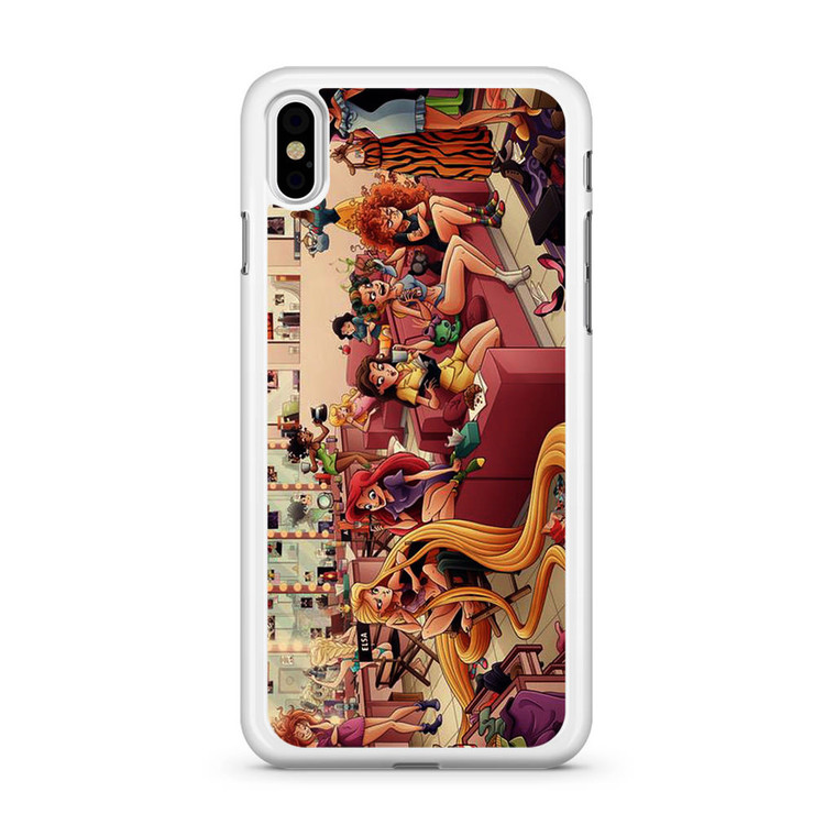 Art Disney Princess iPhone XS Max Case