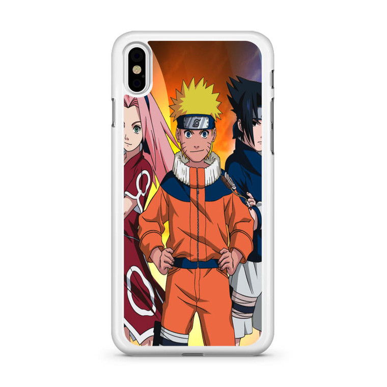 Naruto Sasuke Sakura iPhone XS Max Case