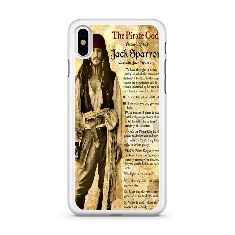 Captain Jack Sparrow iPhone XS Max Case