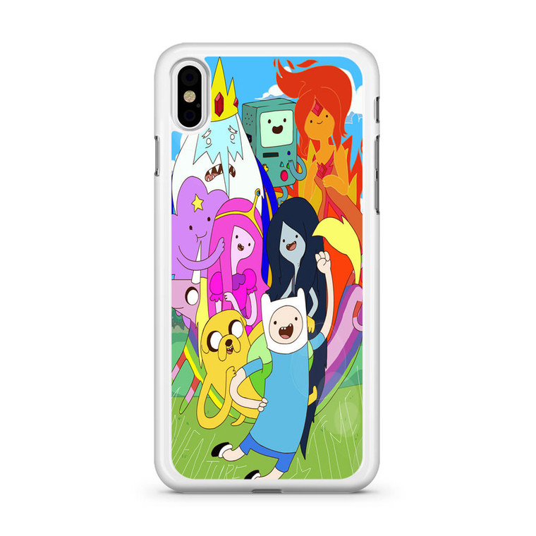 Adventure Time Charactes iPhone XS Max Case