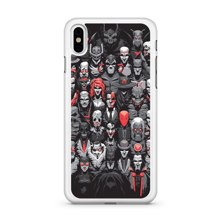 Batman Villains iPhone XS Max Case