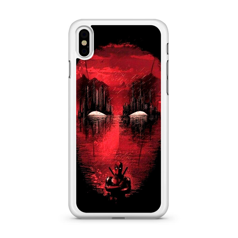 Deadpool Painting Art iPhone XS Max Case