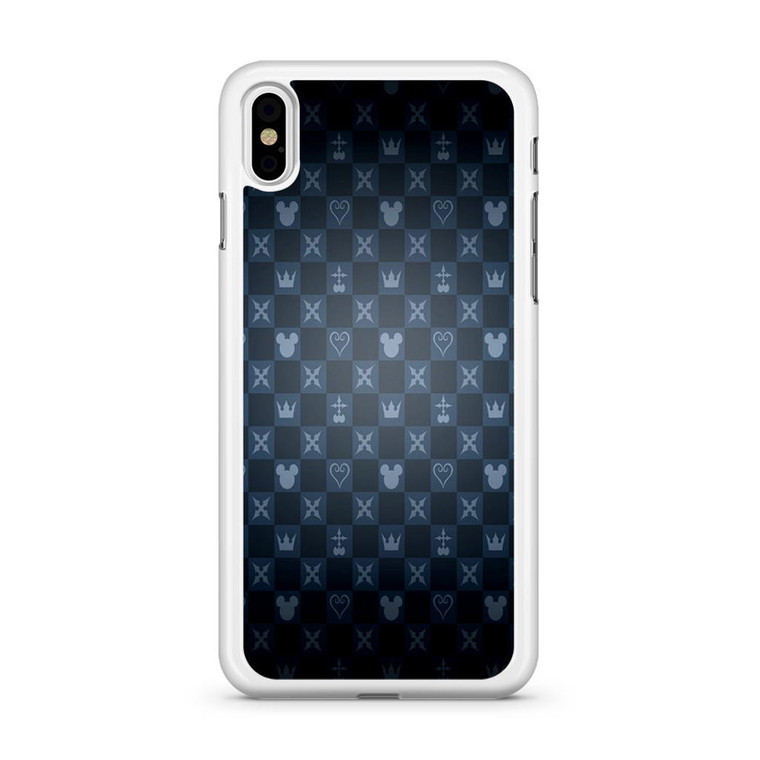 Kingdom Hearts Pattern iPhone XS Max Case