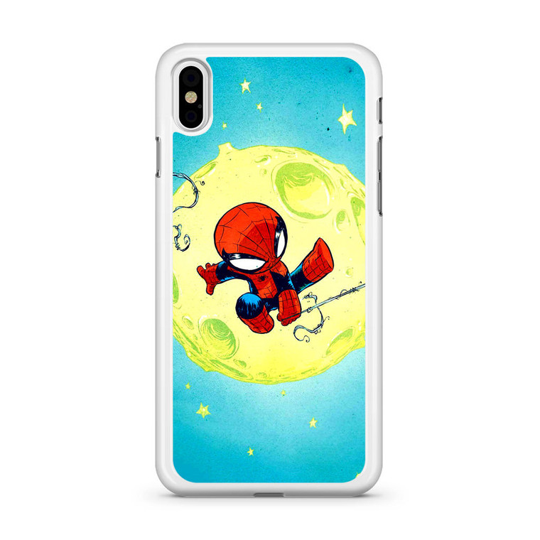 Spider Man Cute iPhone XS Max Case