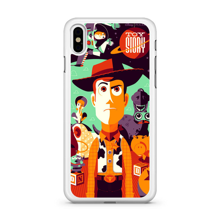 Toy Story Vintage Poster iPhone XS Max Case