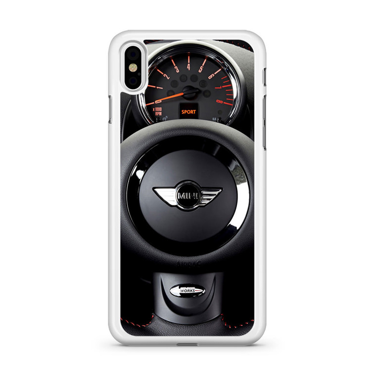 Mini Cooper Steering Wheels iPhone XS Max Case
