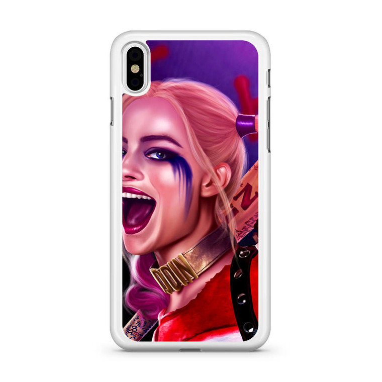 Suicide Squad Harley Quinn Margot Robbie iPhone XS Max Case