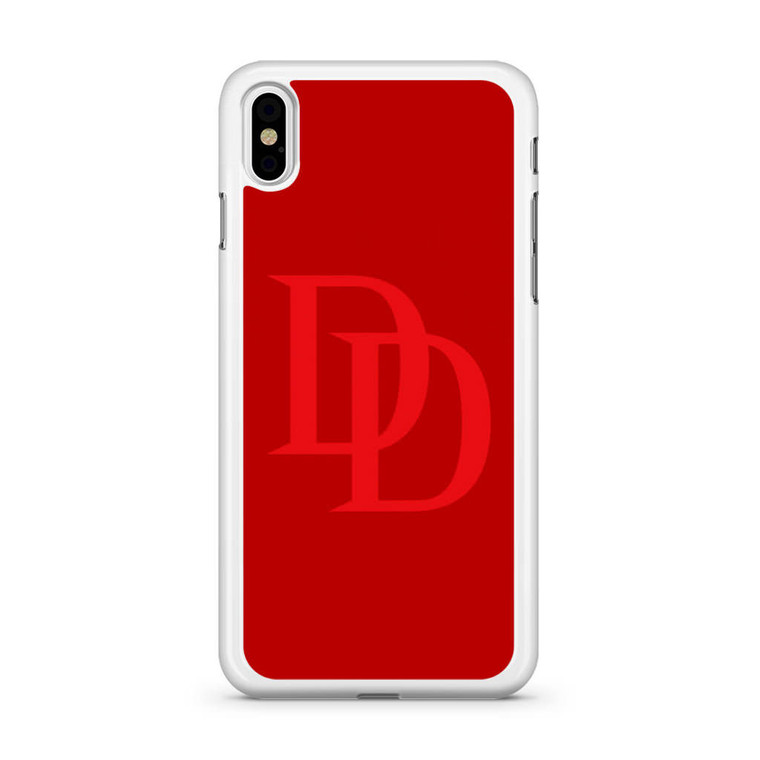 Daredevil Double D Logo iPhone XS Max Case