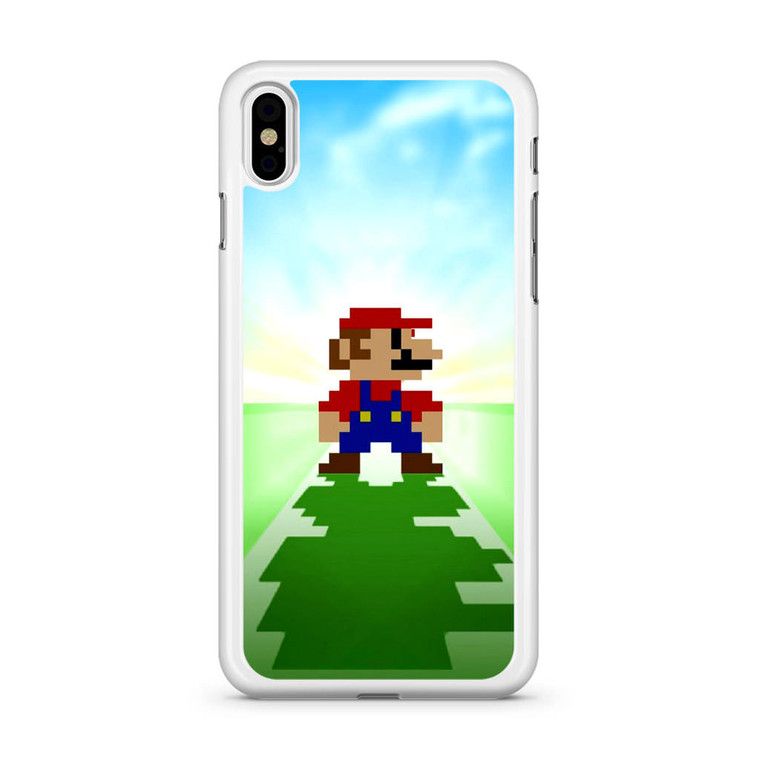 Super Mario Bros Minecraft iPhone XS Max Case