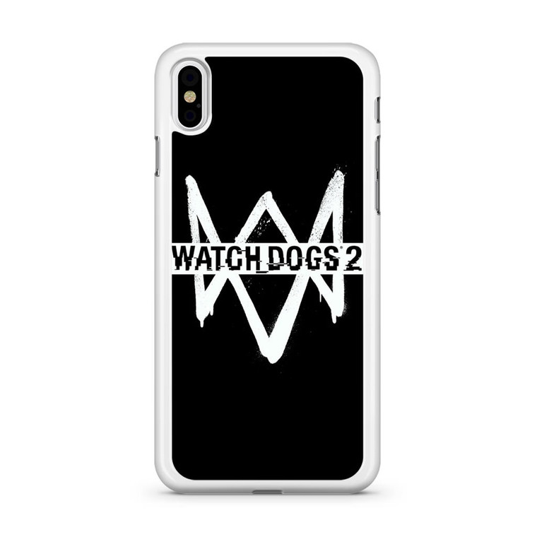 Watch Dog 2 iPhone XS Max Case