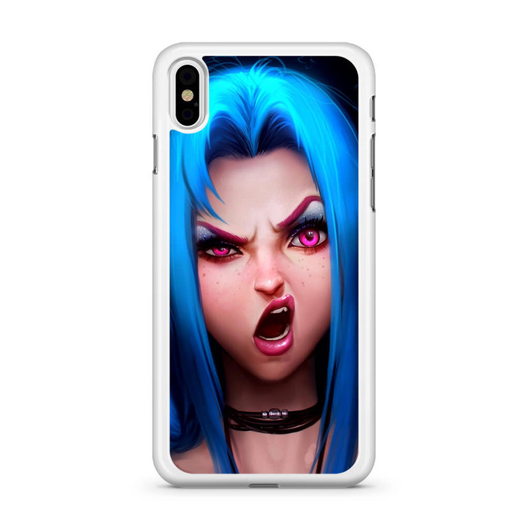 Jinx League Of Legend Bad Girl iPhone XS Max Case