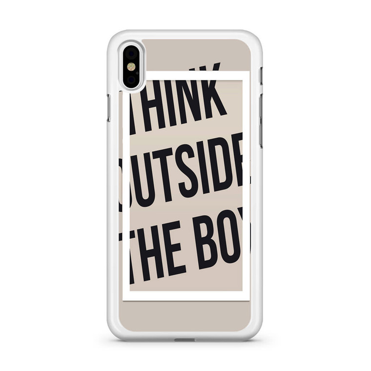 Think Outside The Box iPhone XS Max Case
