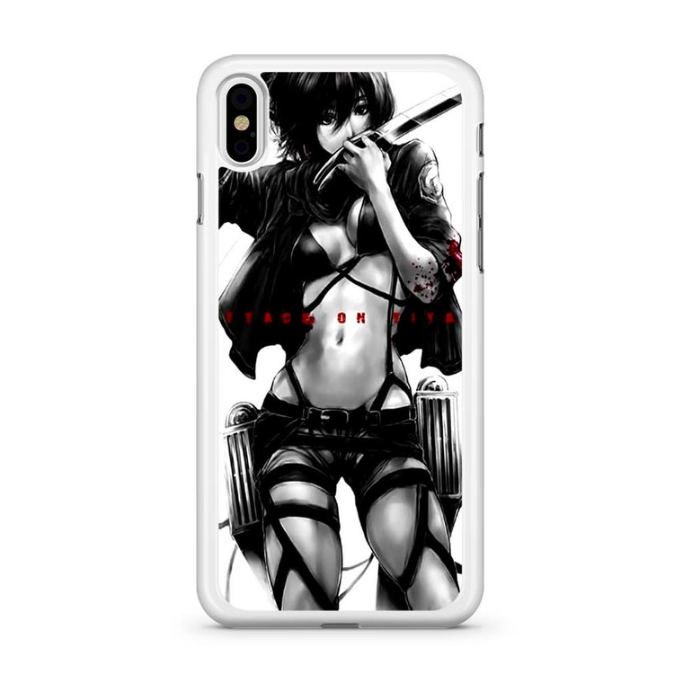 Attack On Titan Bw iPhone XS Max Case