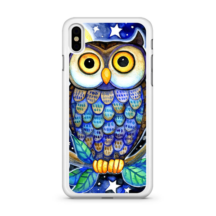 Bedtime Owl iPhone XS Max Case