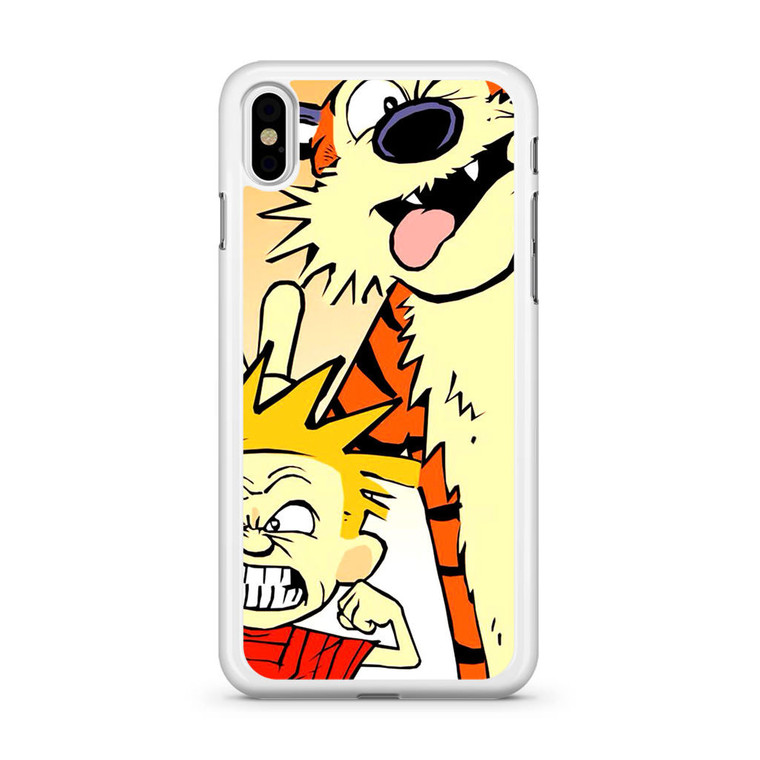 Calvin and Hobbes Comic iPhone XS Max Case