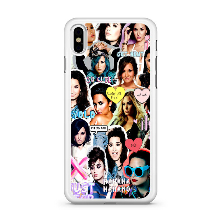 Demi Lovato Collage iPhone XS Max Case