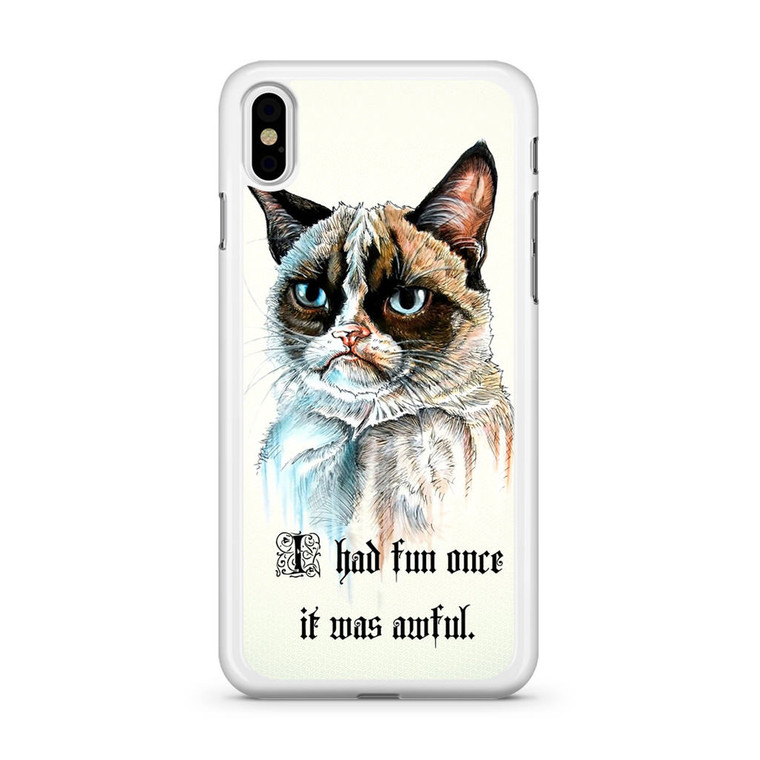 Grumpy Cat iPhone XS Max Case