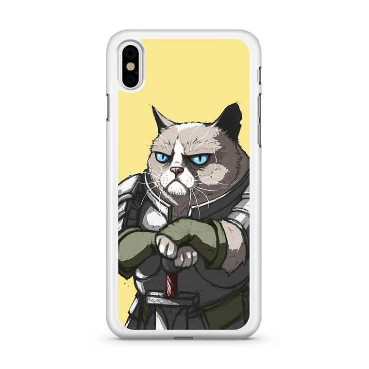 Grumpy Cat Knight iPhone XS Max Case