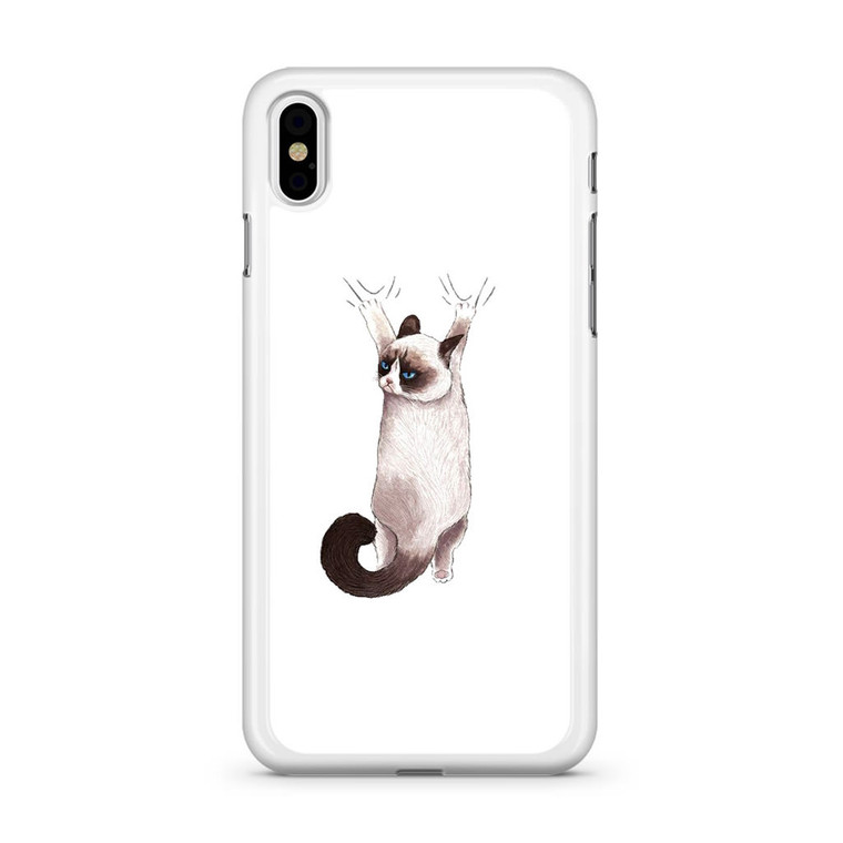 Grumpy Cat Tummeow iPhone XS Max Case