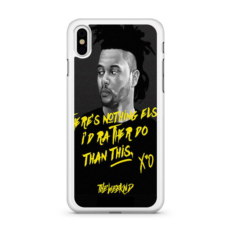 The Weeknd iPhone XS Max Case