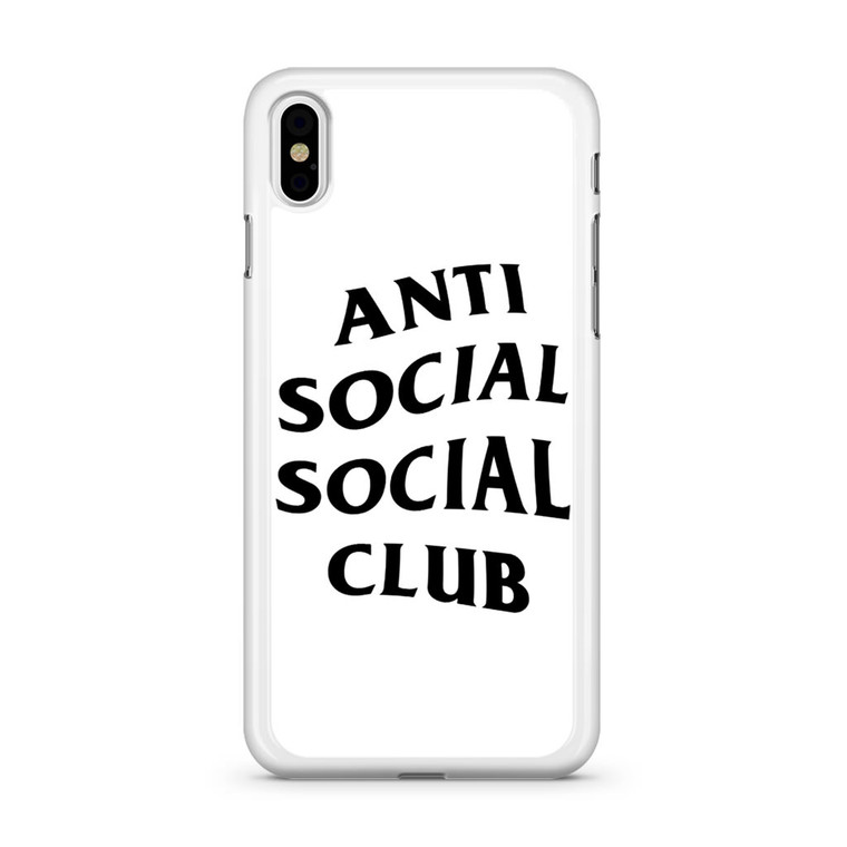 Anti Social Social Club iPhone XS Max Case